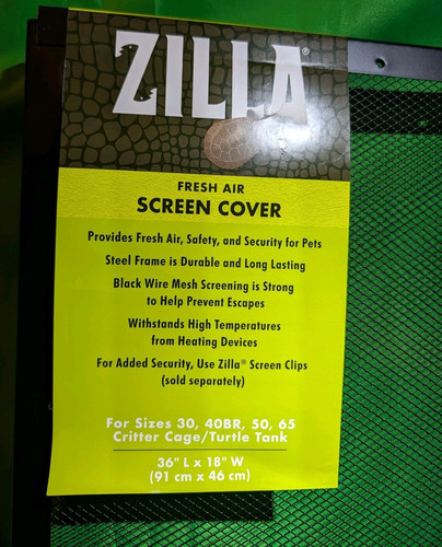 Zilla fresh air screen cover - fresh,